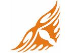  Flames Tribal Style 0 0 2 Decal