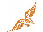  Flames Tribal Style 0 0 4 Decal