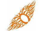  Flames Tribal Style 0 0 7 Decal