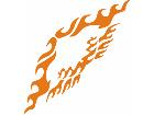  Flames Tribal Style 0 0 9 Decal