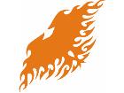  Flames Tribal Style 0 1 0 Decal