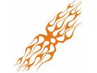  Flames Tribal Style 0 1 5 Decal
