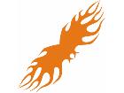  Flames Tribal Style 0 2 1 Decal
