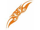  Flames Tribal Style 0 2 8 Decal