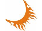  Flames Tribal Style 0 3 3 Decal
