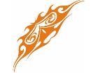  Flames Tribal Style 0 7 2 Decal