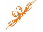  Flames Tribal Style 0 8 2 Decal
