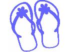  Flip Flop Sandals 2 Decal