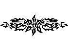  Flower Tribal 3 Decal