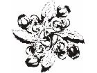  Flowers Tattoo 2 0 3 0 Decal