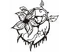  Flowers Tattoo 0 2 0 Decal