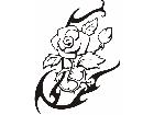  Flowers Tattoo 0 4 0 Decal