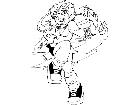  Flute Girl Decal