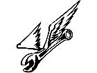  Flying Wrench 0 4 8 V A 1 Decal