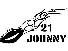  Football Custom Decal