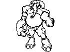  Football Elephant M B 1 Decal