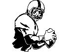  Football Pass Decal