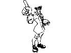  Football Pioneer M B 1 Decal