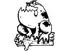  Frog Mad Decal