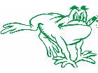  Frog Smoker Decal