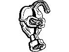  Gas Mask Dude 2 Decal
