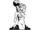  Girl Shifter Decal