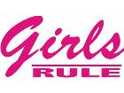  Girls Rule Phrase Decal