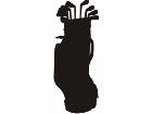  Golf Clubs Decal