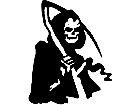  Grim Reaper Waiting Decal