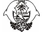  Guam Dolphin Decal