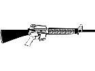  Guns M 1 6 1 6 6 V A 1 Decal