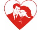  Heart Love Couple Decal