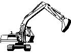  Heavy Equipment Excavator 1 5 0 V A 1 Decal