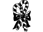  Holidays Candy Canes 1 6 8 V A 1 Decal