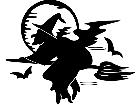  Holidays Halloween Witch 1 6 8 V A 1 Decal