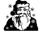  Holidays Santa Claus 1 6 8 V A 1 Decal