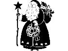  Holidays Santa Claus 1 6 9 V A 1 Decal