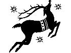  Holidays Santas Reinderr 1 6 8 V A 1 Decal