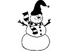  Holidays Snowman 1 6 9 V A 1 Decal