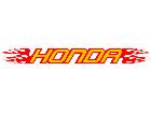  Honda Flame Ends C L 1 Decal
