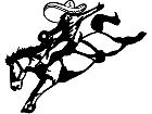  Horse Rider Sombrero Decal