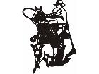  Horse Rodeo Cow Roping C U 1 Decal
