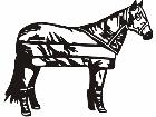  Horse Saddle Blanket C U 1 Decal