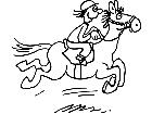  Horseback Riding 0 6 3 V A 1 Decal