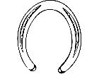  Horseshoe 1 3 4 V A 1 Decal