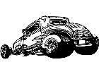  Hotrods 3 4 0 4 7 V A 1 Decal