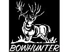  Hunting Bow Deer 2 Decal