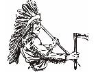  Indians Of Battle 0 1 4 Decal