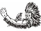  Indians Of Battle 0 4 1 Decal