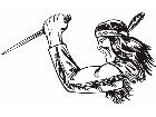  Indians Of Battle 0 5 0 Decal